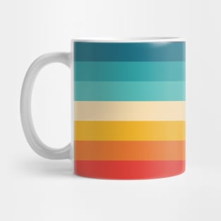 Retro Sun and Sea 70s Mug